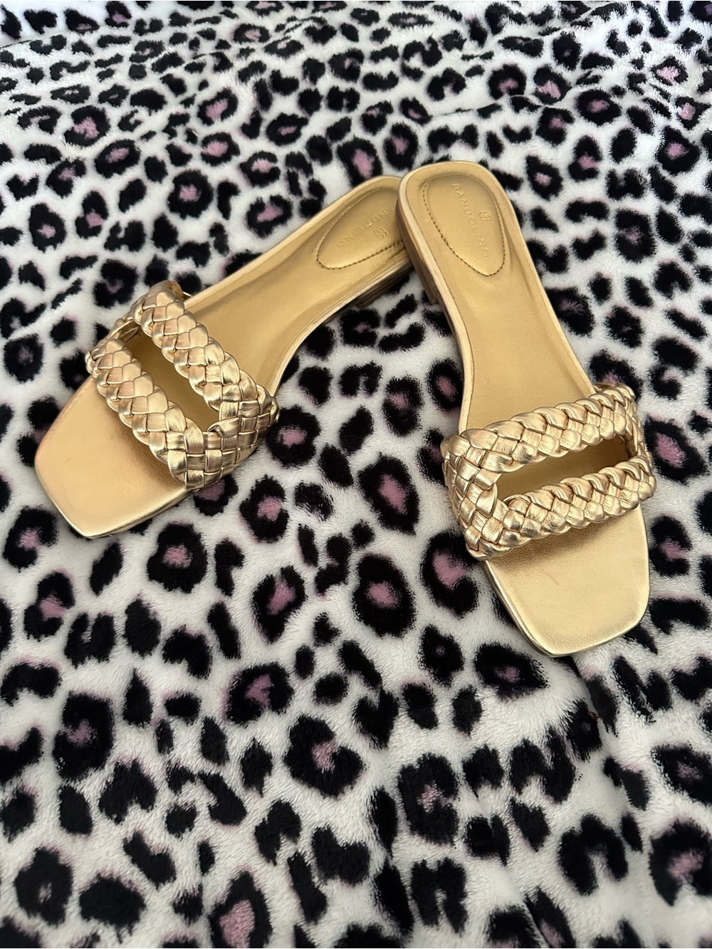 Bandolino Weave Sandals New 9